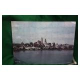 Framed Puzzle of Cincinnati,  Ohio
