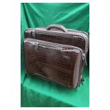 Croco Overnight 17" Rolling File / Laptop roller