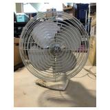 Vintage GE 12-inch Oscillating Desk Fan