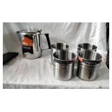 GSI Glacier Stainless 9 Cup Percolator and