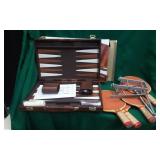 Vintage Ping Pong Paddles and Net Clamps