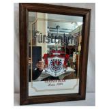 Furstenberg German Beer Mirrored Sign