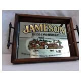 Jameson Irish Whiskey Mirrored Bar Tray