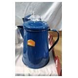 GSI Pioneer Enamelware Percolators 9 Cup
