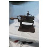 Antique Cast Iron Crimper tool/pasta tool