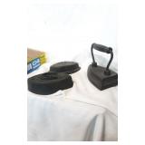 Lot of 3 Antique SAD Irons