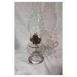 Antique Hand Oil Lamp With Finger Loop