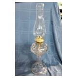 12 Panel Mantle Oil lamp