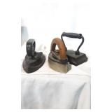 Trio of Cast Iron SAD Irons