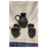 Marzi & Remy Stoneware Pitcher & Cups