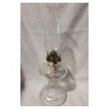 Heavy Glass Oil Lamp