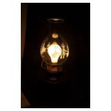 Brass converted Oil Lamp