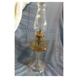 Fostoria Decorative Mantel Oil Lamp