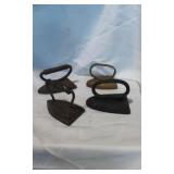 Antique Cast Iron SAD Flat Iron (4)