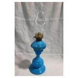Russian Baby Blue Oil Lamp