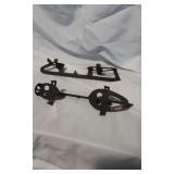 Antique Union Hardware Clip on Skates