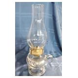 US Glass 1894 Footed Hand Lamp