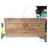 Vintage Cutty Sark Scotch Whiskey Crate