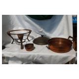 Vintage Copper Chafing Dish