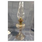 Ribbed Footed Mantle Lamp