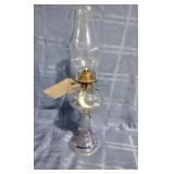 Tinted Glass Oil Lamp