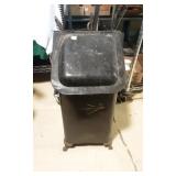 Vintage Coal Bin with Fireplace Tools