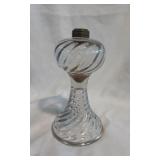 Antique Oil Lamp Base and Font