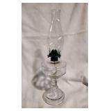 Clear Glass Oil Lamp