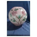 Large Painted Lamp Globe.