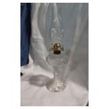 U.S. Glass Co. "Zipper Loop" Oil Lamp