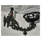 Cast Iron Wall Mount Lamp Holder 1