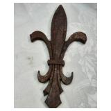 Antique Cast Iron Fleur De Lis