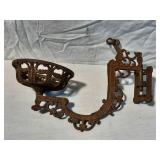 Cast Iron Lamp Wall Mount Bracket