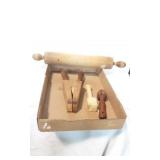 Vintage wood Kitchen Utensils