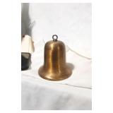 Vintage Brass Bell with Cast Iron clanger