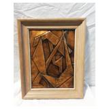 Retro Framed Copper Artwork