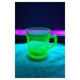 Hazel Atlas Uranium Glass Measure Cup