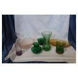 Assortment of Decorative Glass