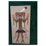 Navajo Sand Painting Healing Man