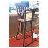 Mid Century Modern Baby Doll High Chair