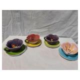 Vintage Lefton Miniature Tea Cups