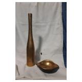 Sascha Brastoff Gold Decorated Centerpieces