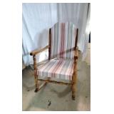 Vintage Wooden Rocking Chair