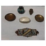 Cloisonne Elephant Musical Trinket Box & More