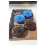 USA Pottery Earthenware Soup Crocks