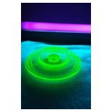 Green Depression Glass Lid