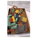 Vintage Building Blocks wood.