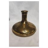 Vintage Swedish Brass Nautical Decanter