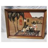 Retro George Telo Spanish Airbrushed Print