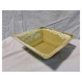 Retro Gonder Pottery Green Drip Bowl